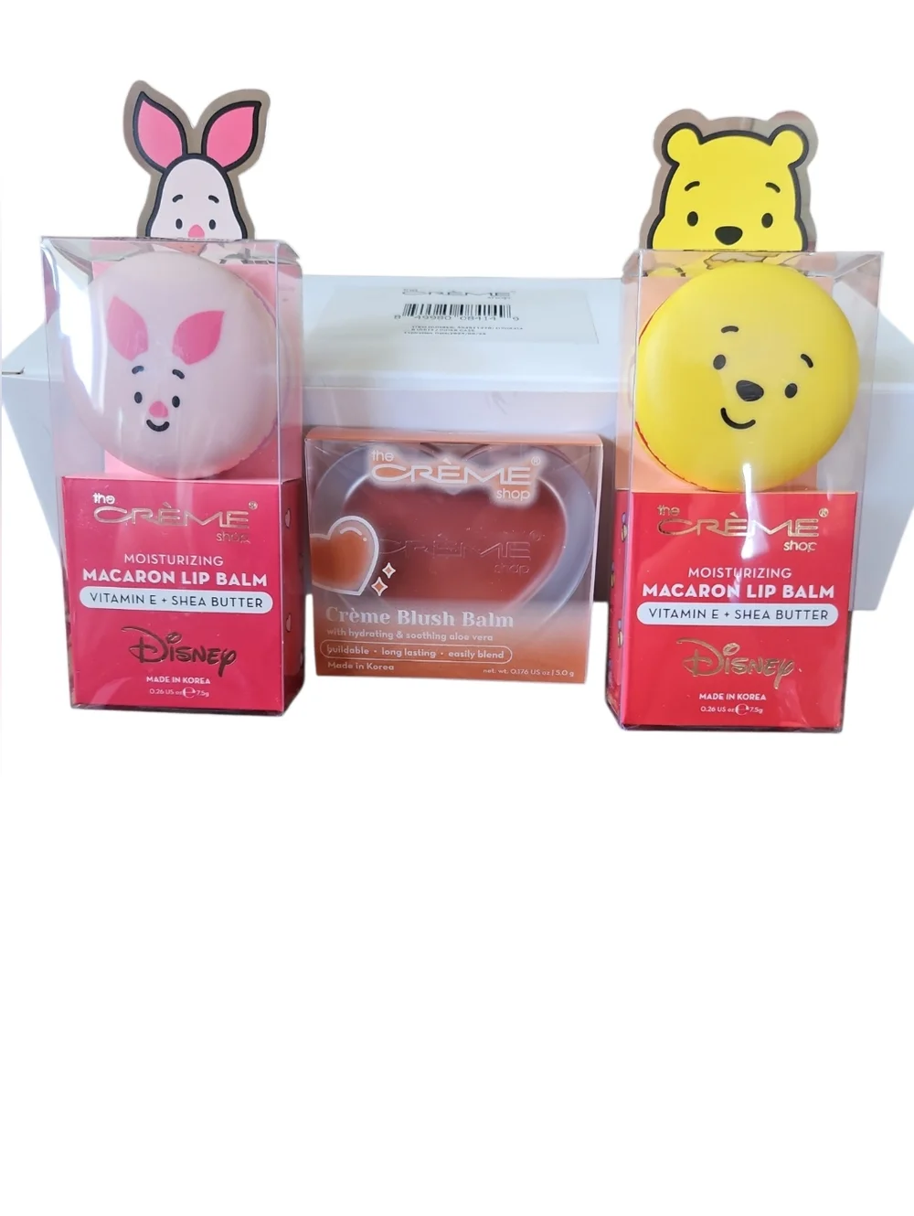 The Crème Shop x Disney Winnie the Pooh Bundle | 3pc Lip & Blush Set | NWT